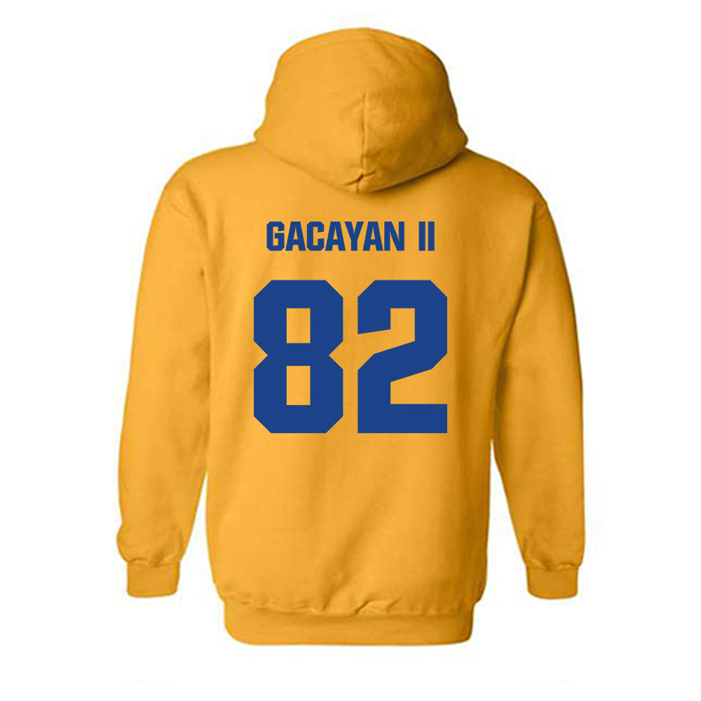 Tulsa - NCAA Football : Chris Gacayan II - Classic Shersey Hooded Sweatshirt-1