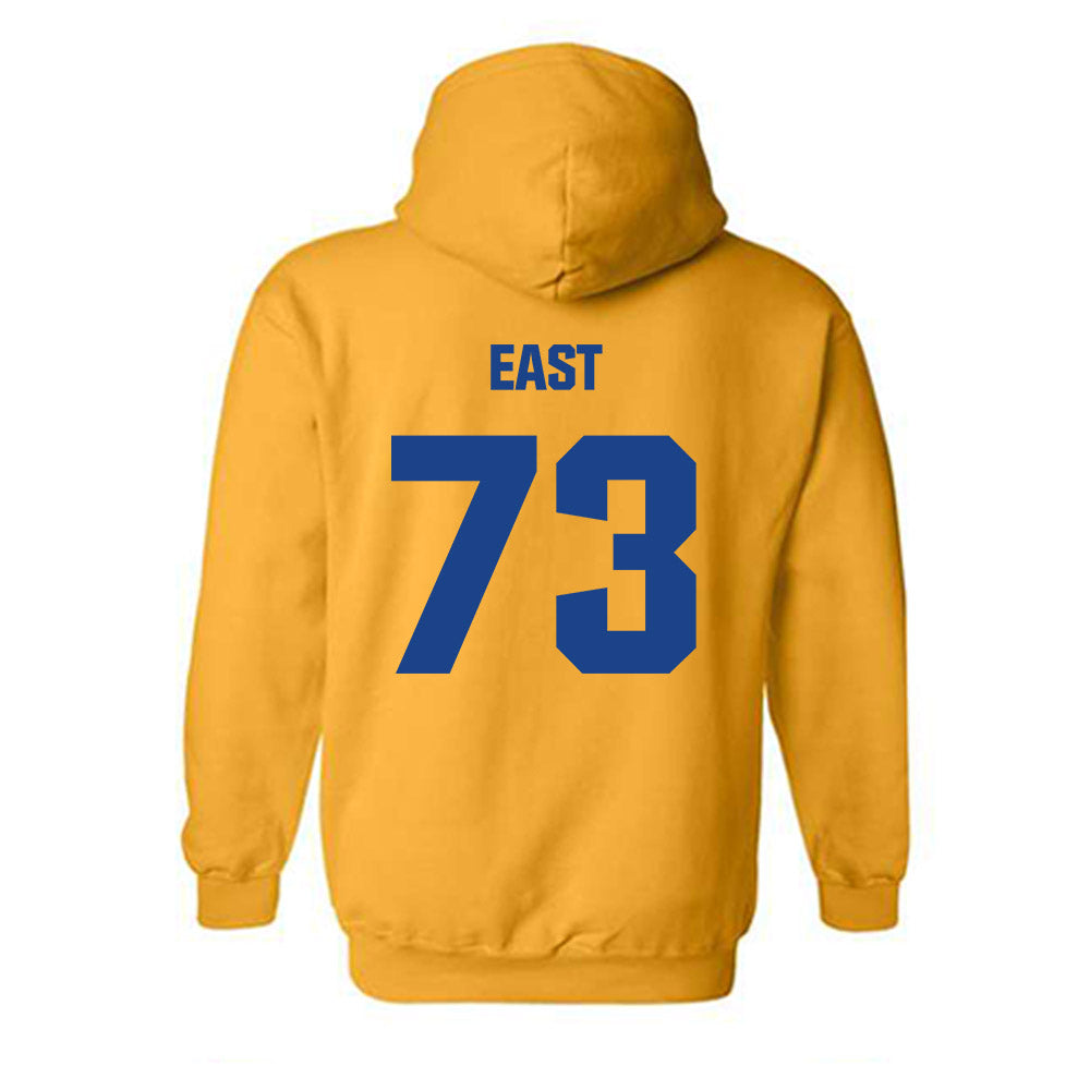 Tulsa - NCAA Football : Cam East - Classic Shersey Hooded Sweatshirt-1