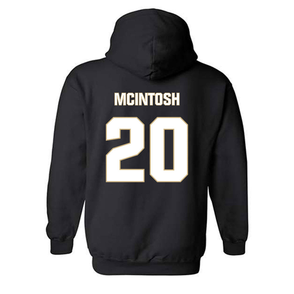 Tulsa - NCAA Football : RJ McIntosh - Classic Shersey Hooded Sweatshirt-1