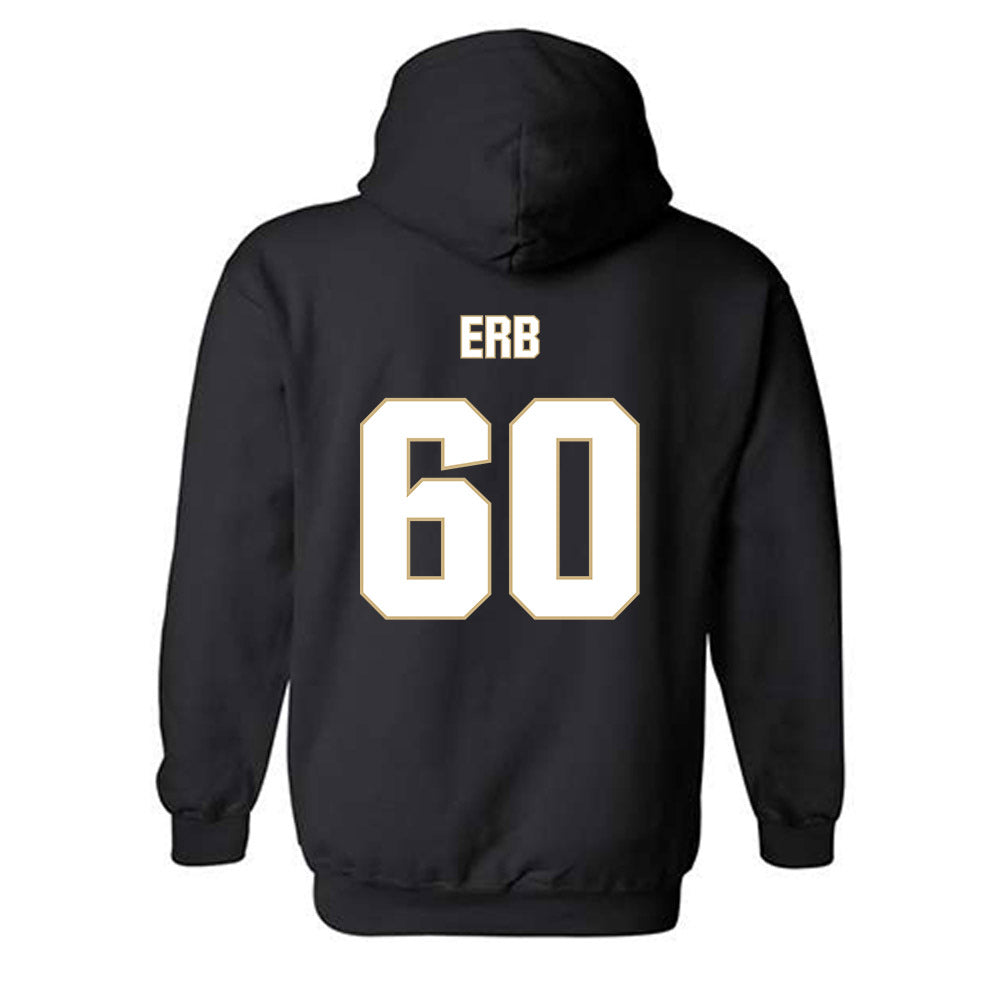 Tulsa - NCAA Football : Hunter Erb - Classic Shersey Hooded Sweatshirt-1