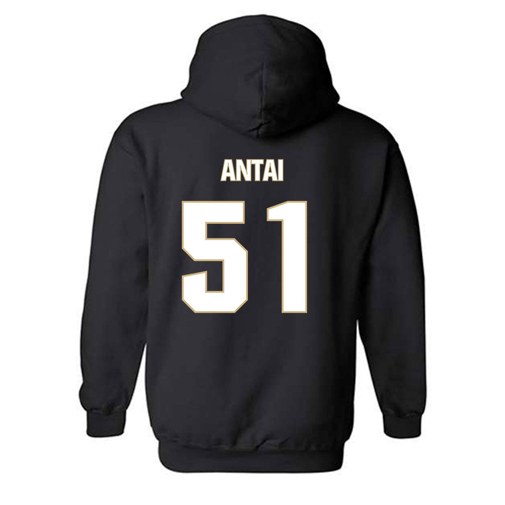 Tulsa - NCAA Football : Javion Antai - Classic Shersey Hooded Sweatshirt-1