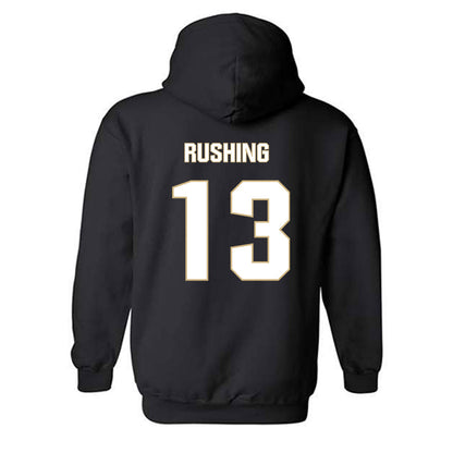 Tulsa - NCAA Football : Joshua Rushing - Classic Shersey Hooded Sweatshirt-1