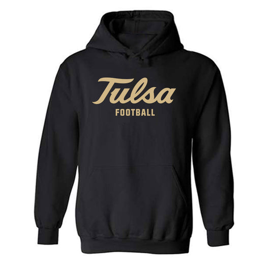Tulsa - NCAA Football : Nick Anciaux - Classic Shersey Hooded Sweatshirt-0