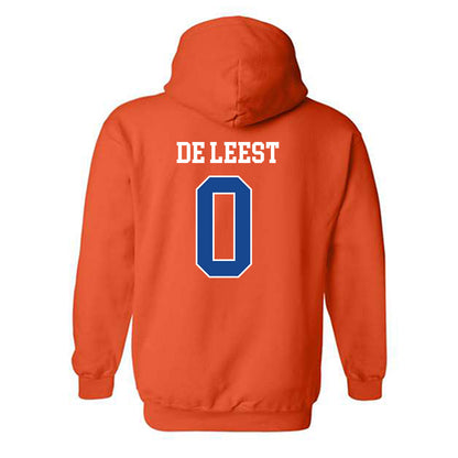 Boise State - NCAA Women's Soccer : Ava De Leest - Classic Fashion Shersey Hooded Sweatshirt-1