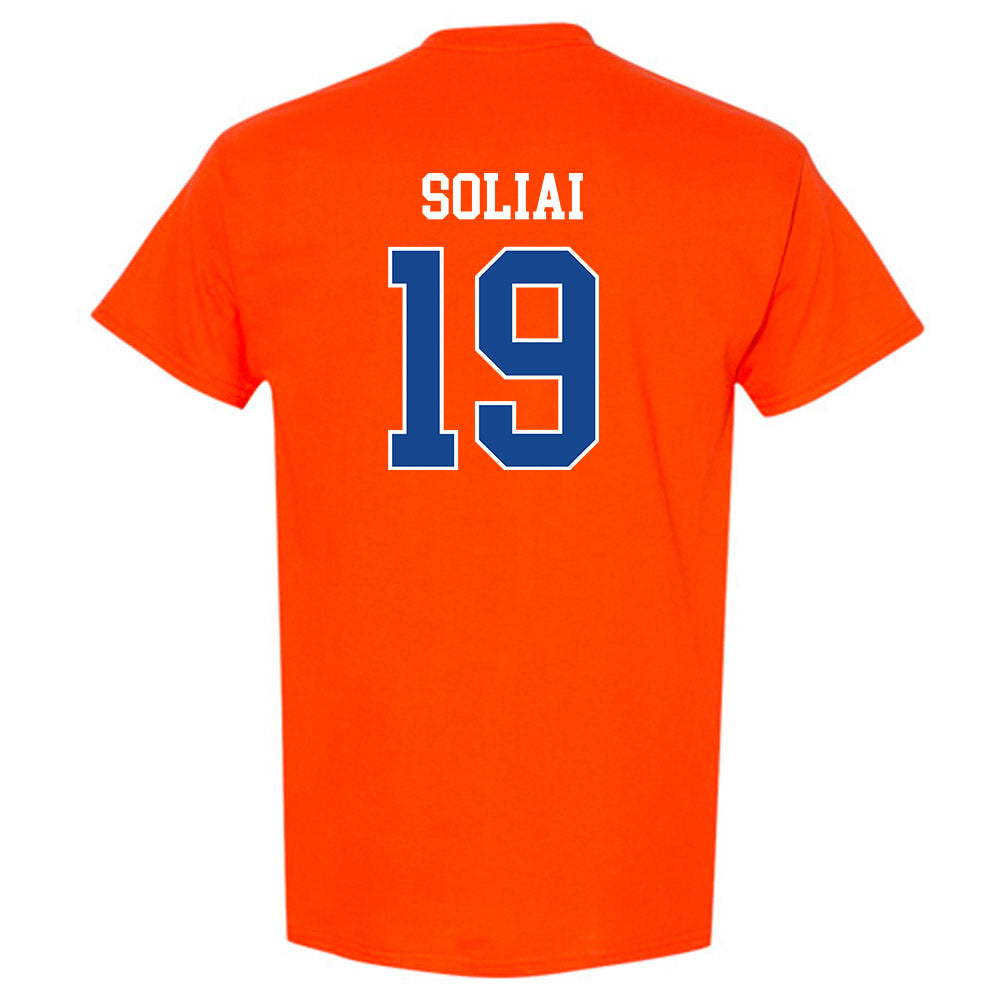 Boise State - NCAA Football : Madden Soliai - Classic Fashion Shersey T-Shirt-1