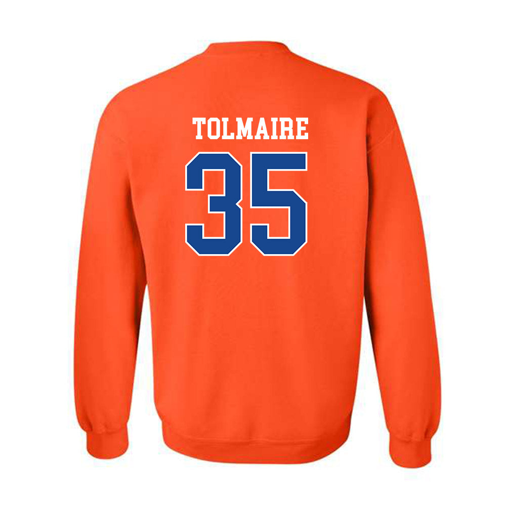 Boise State - NCAA Football : Treyvon Tolmaire - Classic Fashion Shersey Crewneck Sweatshirt-1
