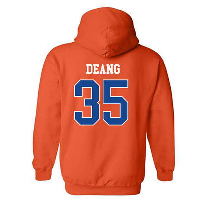 Boise State - NCAA Men's Basketball : Jikany Deang - Classic Fashion Shersey Hooded Sweatshirt-1