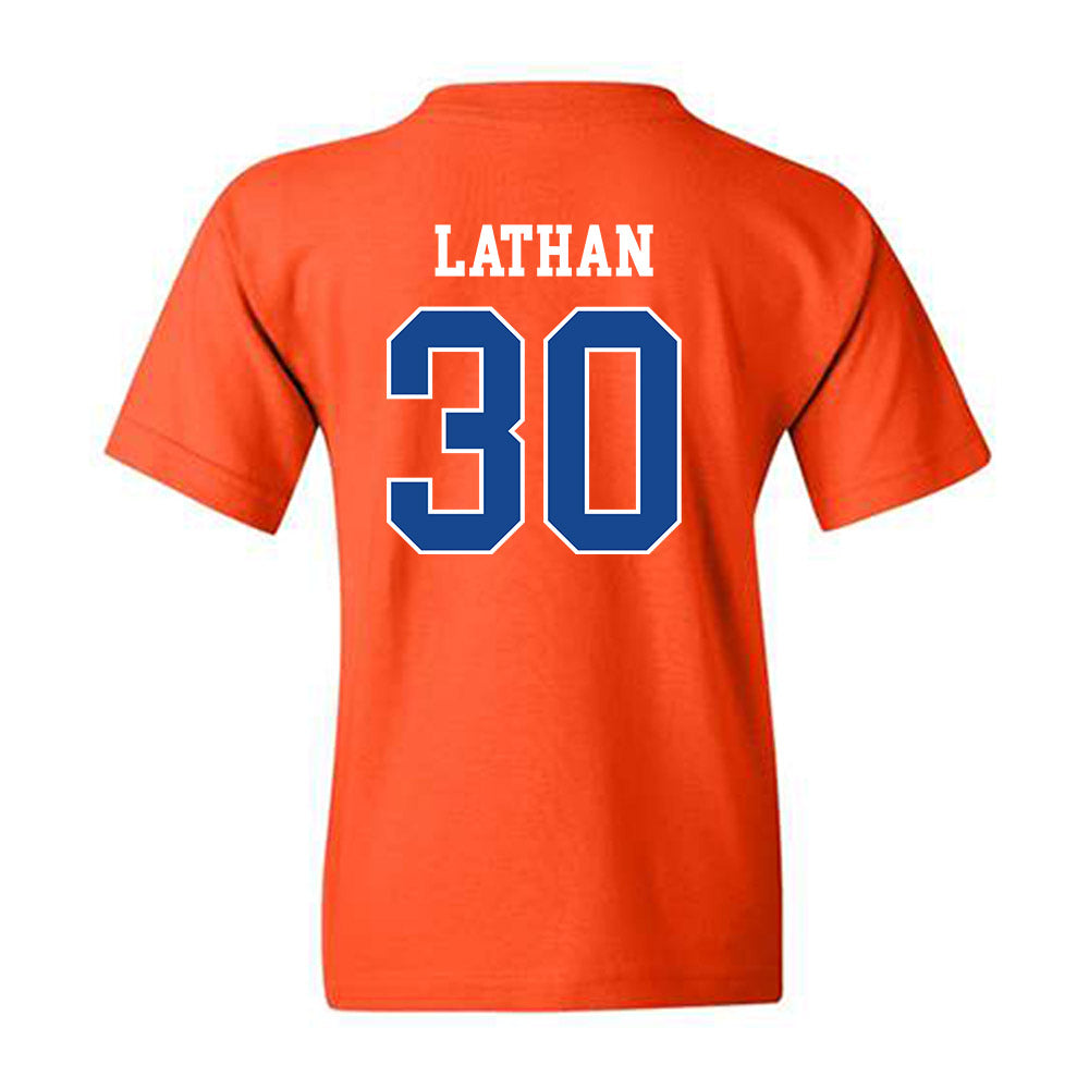 Boise State - NCAA Men's Basketball : Ethan Lathan - Classic Fashion Shersey Youth T-Shirt-1