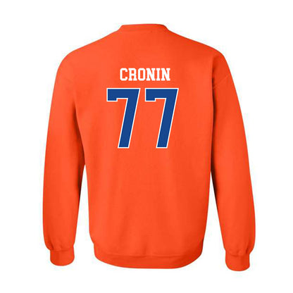 Boise State - NCAA Football : Kole Cronin - Classic Fashion Shersey Crewneck Sweatshirt-1