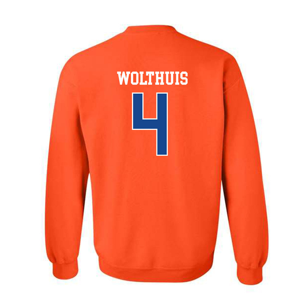 Boise State - NCAA Beach Volleyball : Elli Wolthuis - Classic Fashion Shersey Crewneck Sweatshirt-1