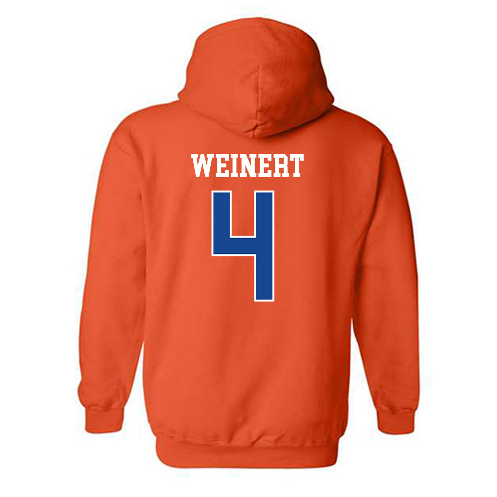 Boise State - NCAA Women's Volleyball : Reese Weinert - Classic Fashion Shersey Hooded Sweatshirt-1