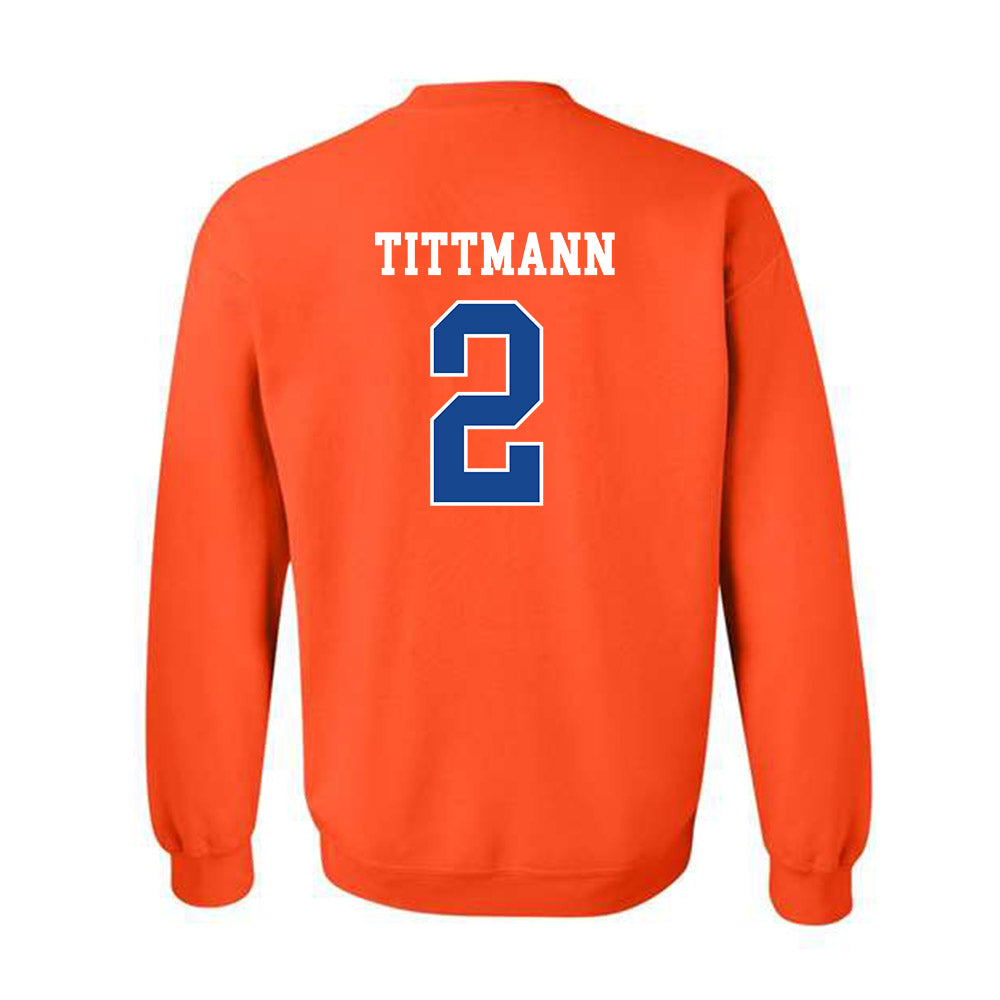 Boise State - NCAA Women's Volleyball : Azzy Tittmann - Classic Fashion Shersey Crewneck Sweatshirt-1