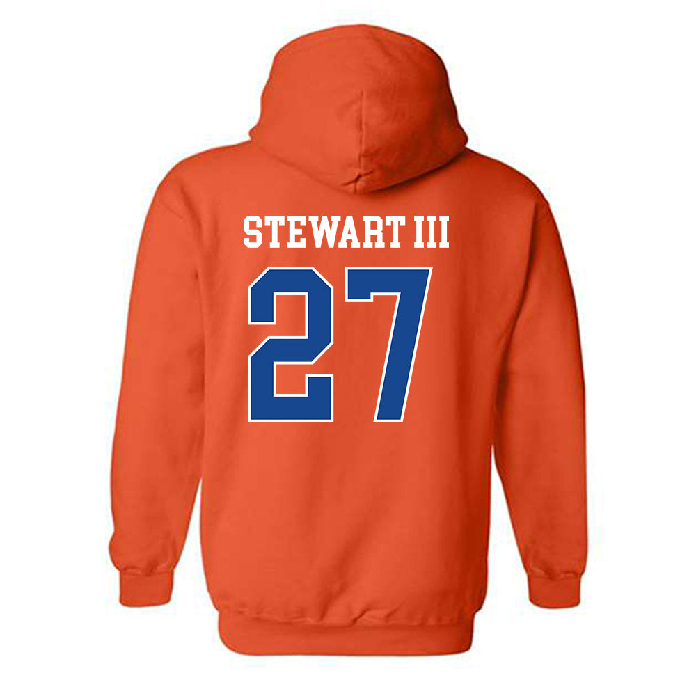 Boise State - NCAA Football : Harry Stewart III - Classic Fashion Shersey Hooded Sweatshirt-1