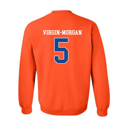 Boise State - NCAA Football : Jayden Virgin-Morgan - Classic Fashion Shersey Crewneck Sweatshirt-1