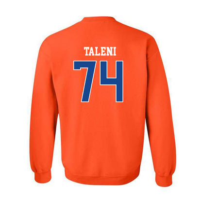 Boise State - NCAA Football : Alma Taleni - Classic Fashion Shersey Crewneck Sweatshirt-1