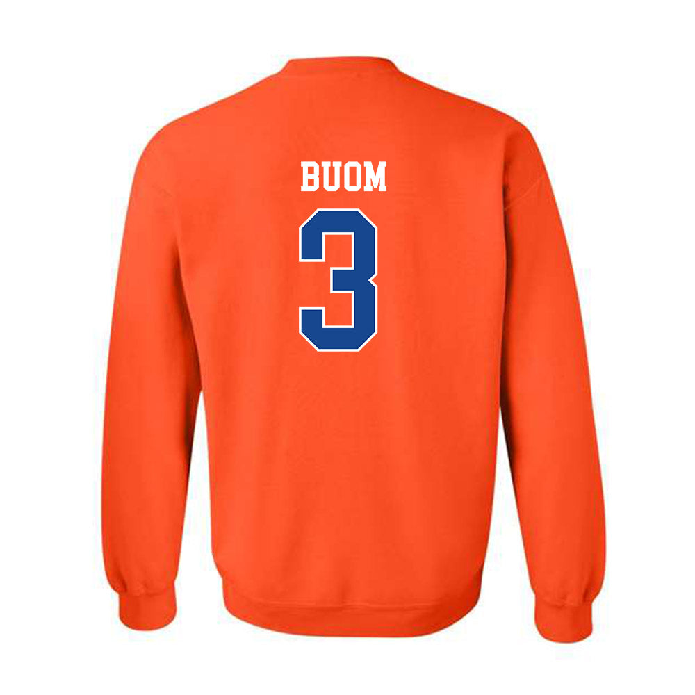 Boise State - NCAA Men's Basketball : Bhan Buom - Classic Fashion Shersey Crewneck Sweatshirt-1