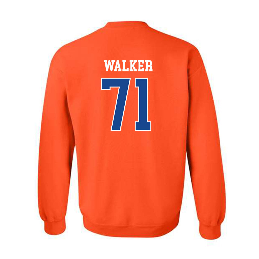Boise State - NCAA Football : Miles Walker - Classic Fashion Shersey Crewneck Sweatshirt-1