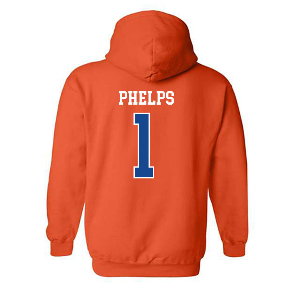 Boise State - NCAA Football : Boen Phelps - Classic Fashion Shersey Hooded Sweatshirt-1