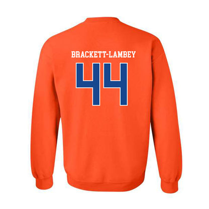 Boise State - NCAA Football : Syncere Brackett-Lambey - Classic Fashion Shersey Crewneck Sweatshirt-1