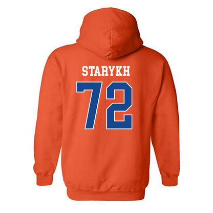 Boise State - NCAA Football : Daniil Starykh - Classic Fashion Shersey Hooded Sweatshirt-1