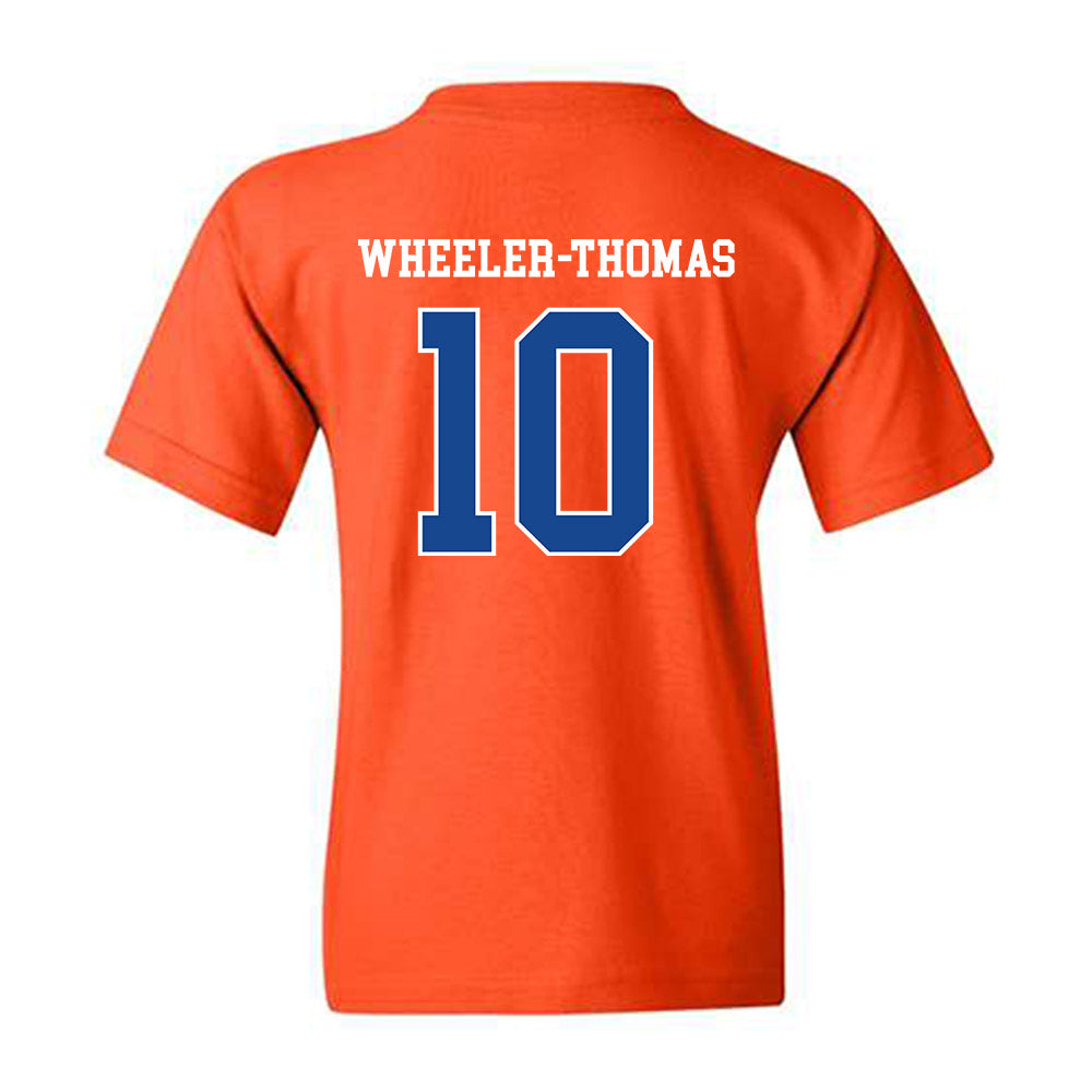 Boise State - NCAA Men's Basketball : Damari Wheeler-Thomas - Classic Fashion Shersey Youth T-Shirt-1
