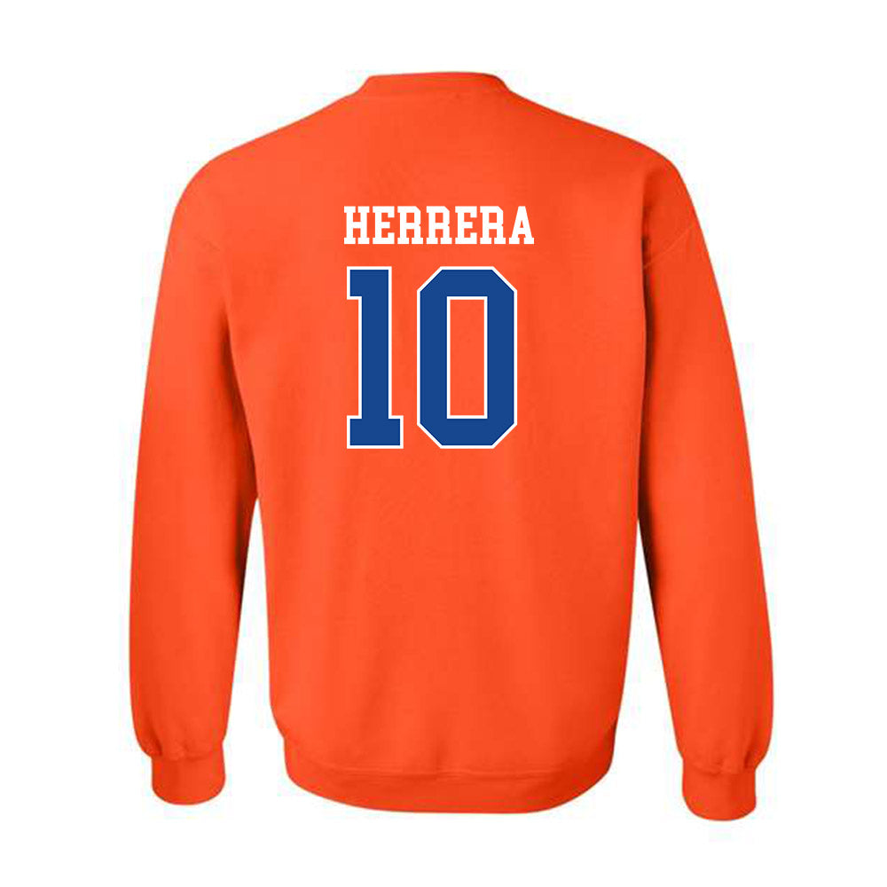 Boise State - NCAA Football : Cash Herrera - Classic Fashion Shersey Crewneck Sweatshirt-1