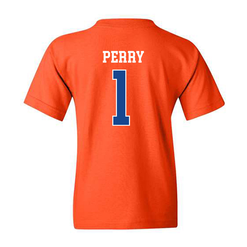 Boise State - NCAA Women's Soccer : Jordan Perry - Classic Fashion Shersey Youth T-Shirt-1