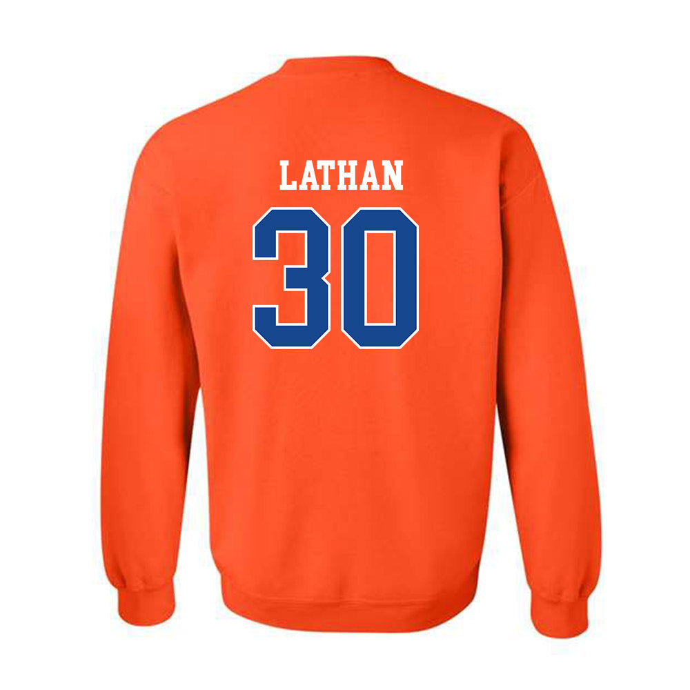 Boise State - NCAA Men's Basketball : Ethan Lathan - Classic Fashion Shersey Crewneck Sweatshirt-1