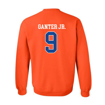 Boise State - NCAA Football : Derek Ganter Jr. - Classic Fashion Shersey Crewneck Sweatshirt-1