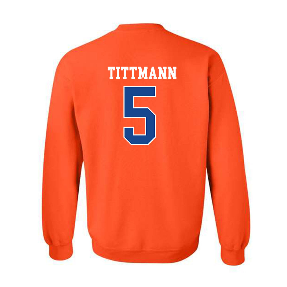 Boise State - NCAA Women's Volleyball : Azzy Tittmann - Classic Fashion Shersey Crewneck Sweatshirt-1