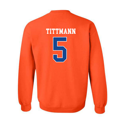 Boise State - NCAA Women's Volleyball : Azzy Tittmann - Classic Fashion Shersey Crewneck Sweatshirt-1