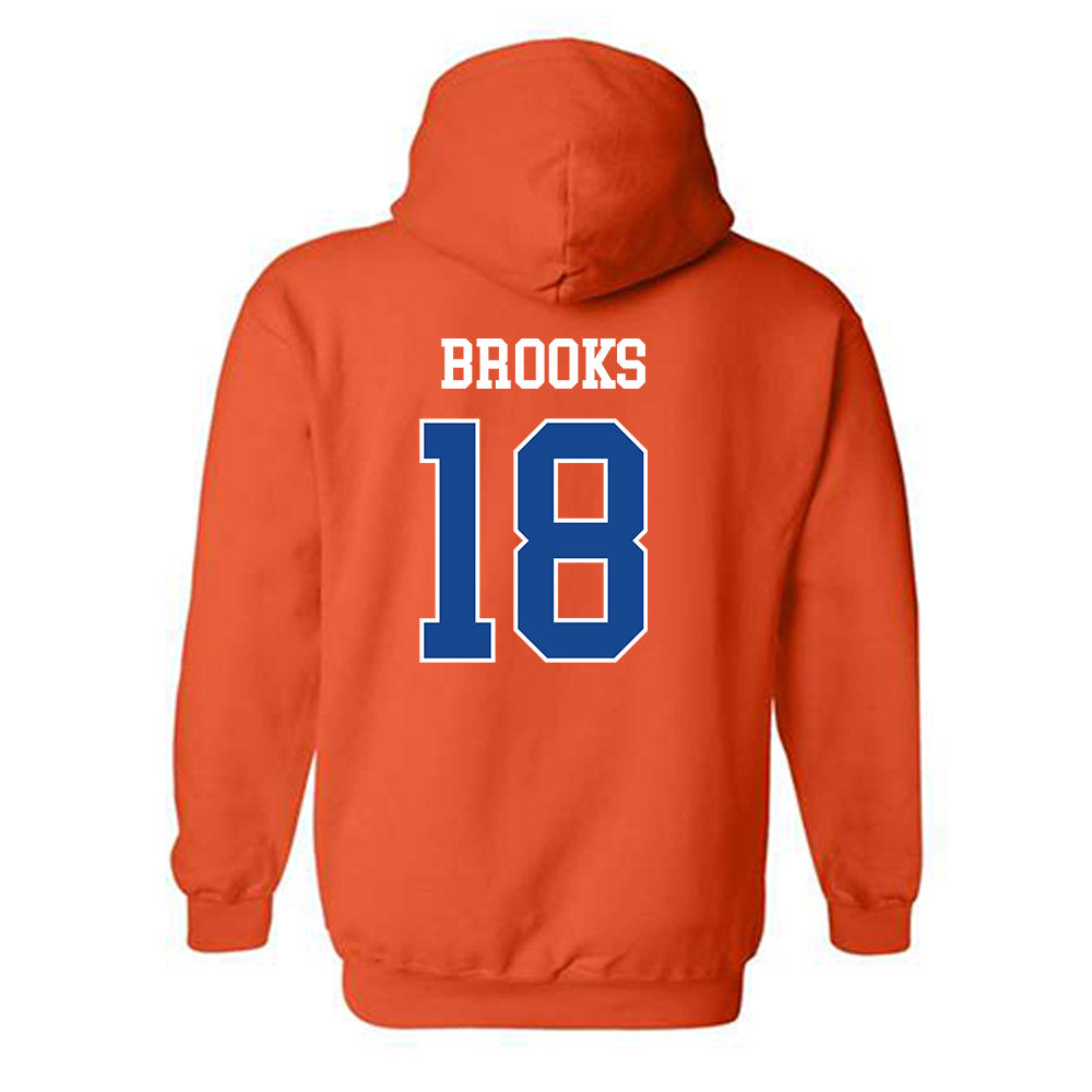 Boise State - NCAA Football : Sam Brooks - Classic Fashion Shersey Hooded Sweatshirt-1