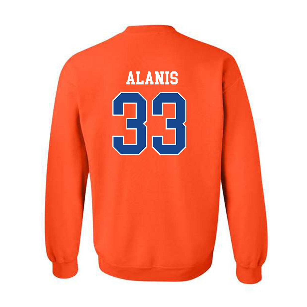 Boise State - NCAA Football : Josiah Alanis - Classic Fashion Shersey Crewneck Sweatshirt-1