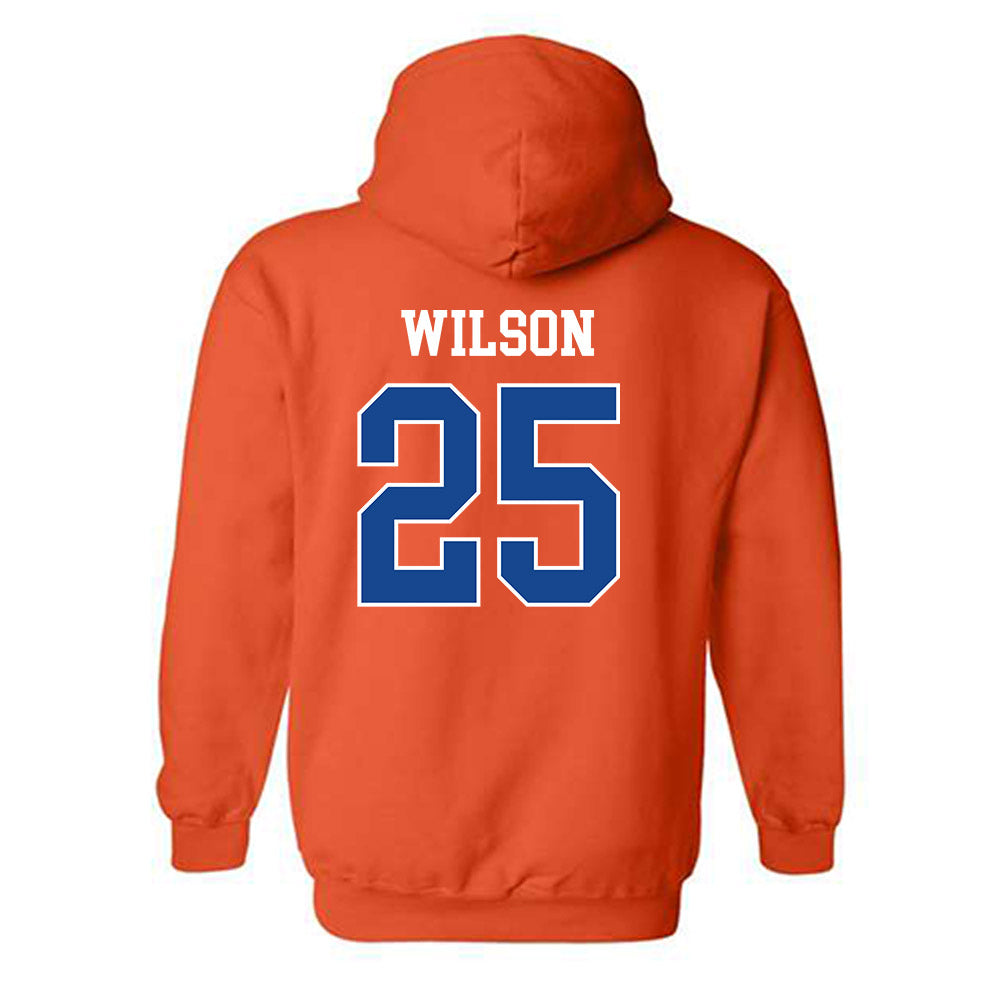 Boise State - NCAA Women's Soccer : Campbell Wilson - Classic Fashion Shersey Hooded Sweatshirt-1