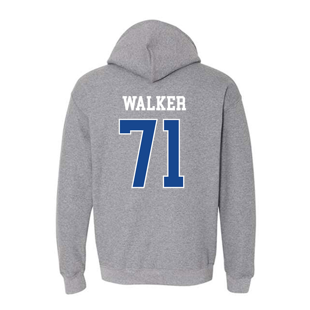 Boise State - NCAA Football : Miles Walker - Classic Fashion Shersey Hooded Sweatshirt-1
