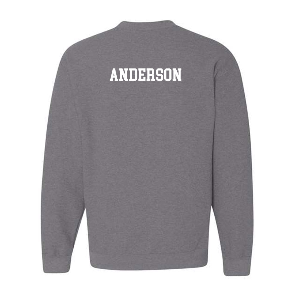 Boise State - NCAA Men's Golf : Justin Anderson - Classic Fashion Shersey Crewneck Sweatshirt-1