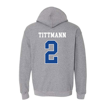 Boise State - NCAA Women's Volleyball : Azzy Tittmann - Classic Fashion Shersey Hooded Sweatshirt-1