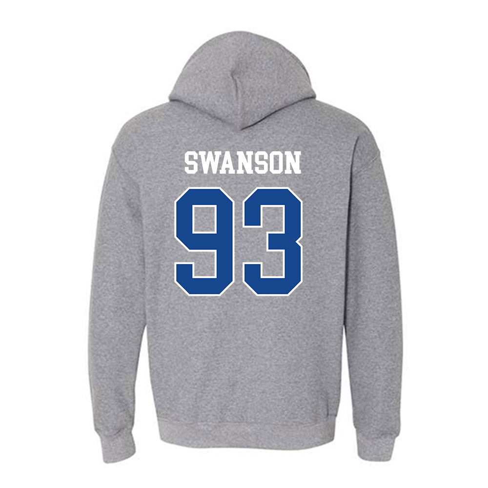 Boise State - NCAA Football : Ryder Swanson - Classic Fashion Shersey Hooded Sweatshirt-1