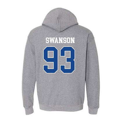 Boise State - NCAA Football : Ryder Swanson - Classic Fashion Shersey Hooded Sweatshirt-1