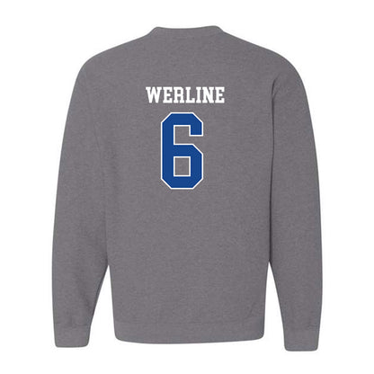 Boise State - NCAA Women's Gymnastics : Mahleea Werline - Classic Fashion Shersey Crewneck Sweatshirt-1