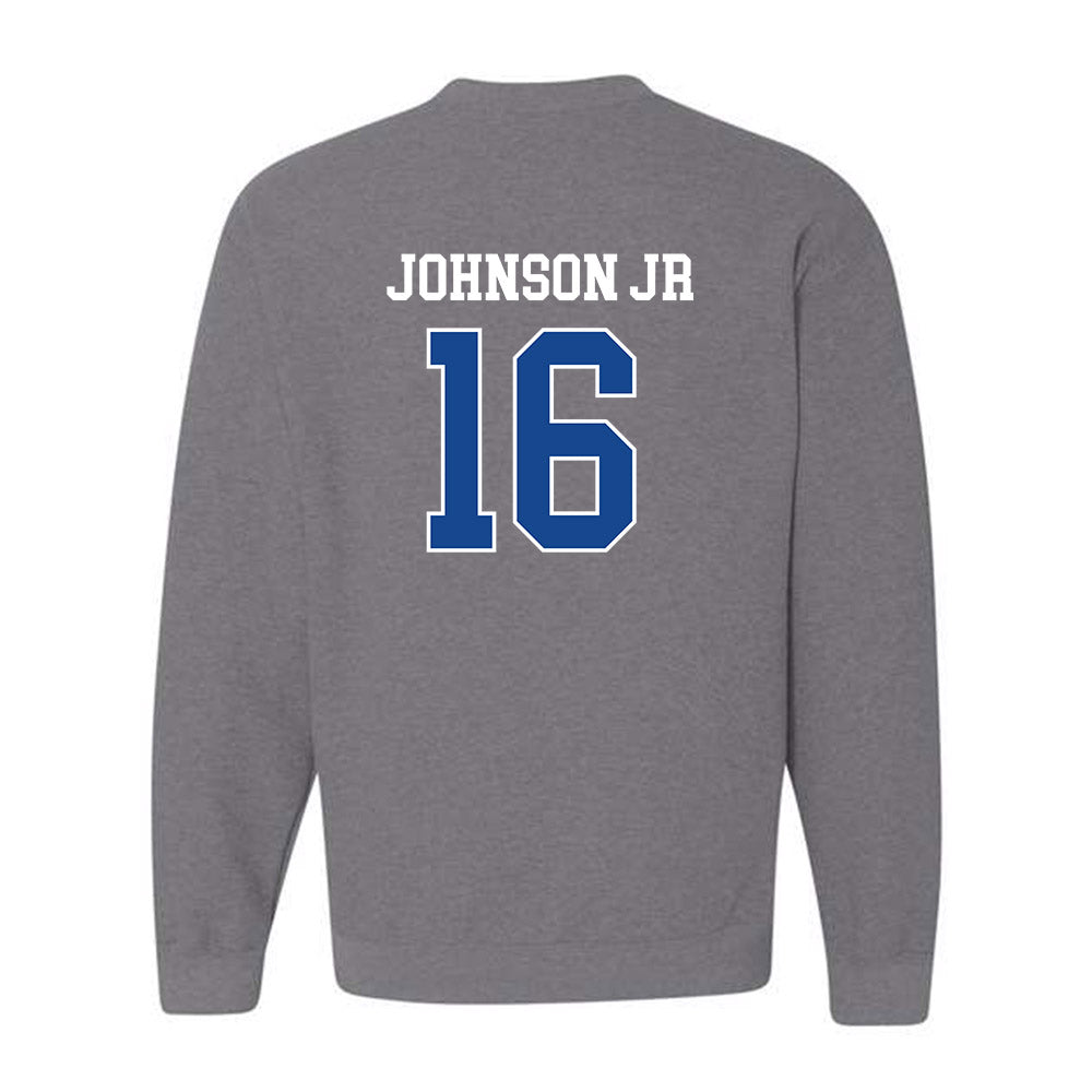 Boise State - NCAA Football : Franklyn Johnson Jr - Classic Fashion Shersey Crewneck Sweatshirt