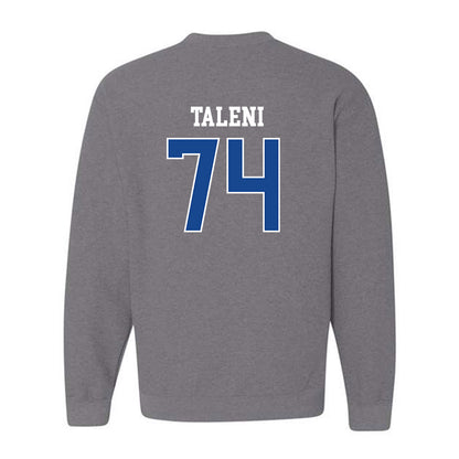Boise State - NCAA Football : Alma Taleni - Classic Fashion Shersey Crewneck Sweatshirt-1