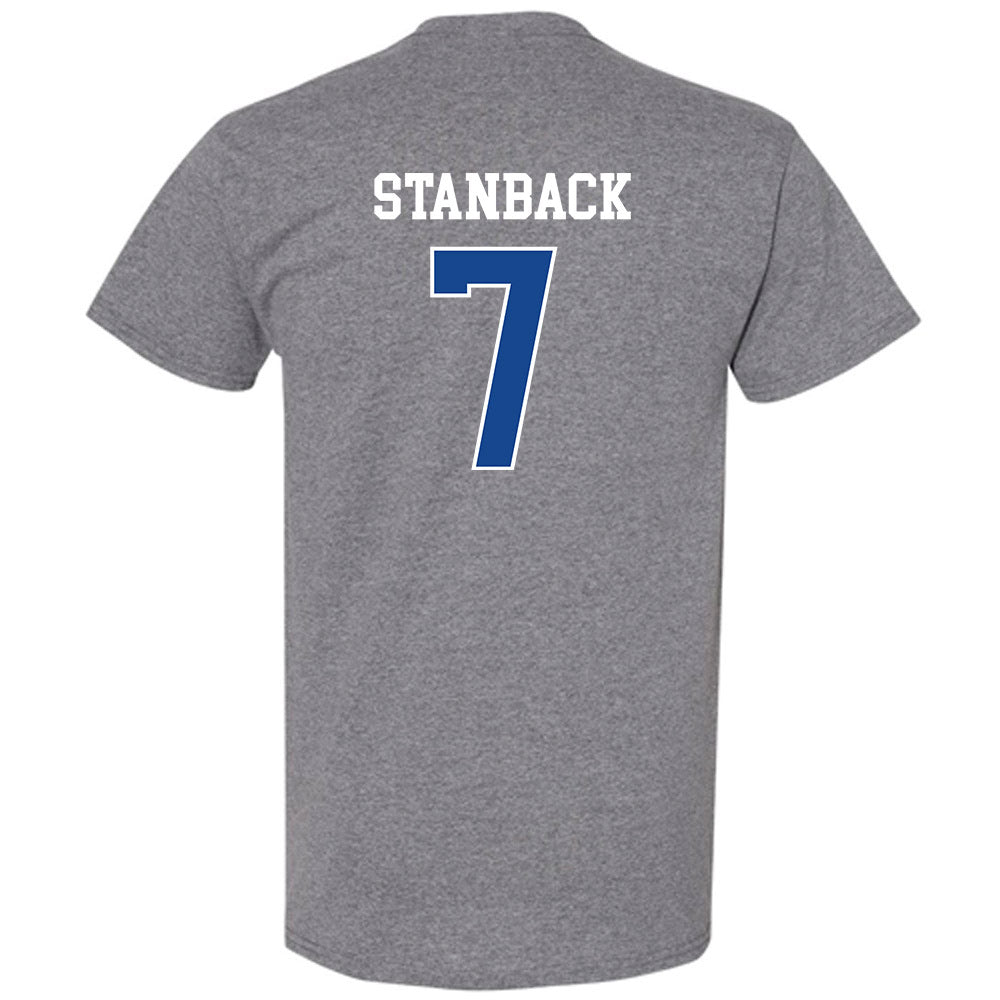 Boise State - NCAA Men's Basketball : Jerquarius Stanback - Classic Fashion Shersey T-Shirt-1