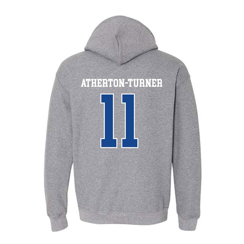 Boise State - NCAA Women's Soccer : Ella Atherton-Turner - Classic Fashion Shersey Hooded Sweatshirt-1
