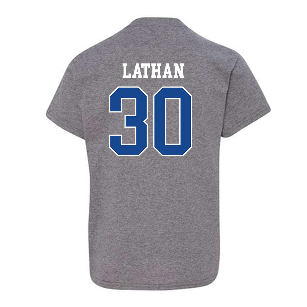 Boise State - NCAA Men's Basketball : Ethan Lathan - Classic Fashion Shersey Youth T-Shirt-1