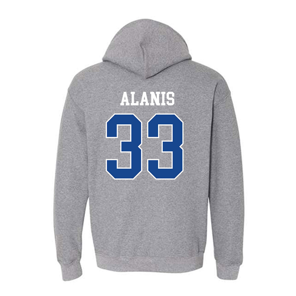 Boise State - NCAA Football : Josiah Alanis - Classic Fashion Shersey Hooded Sweatshirt-1