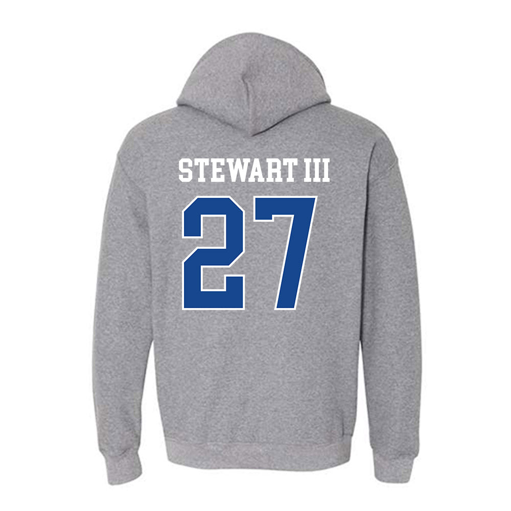 Boise State - NCAA Football : Harry Stewart III - Classic Fashion Shersey Hooded Sweatshirt-1
