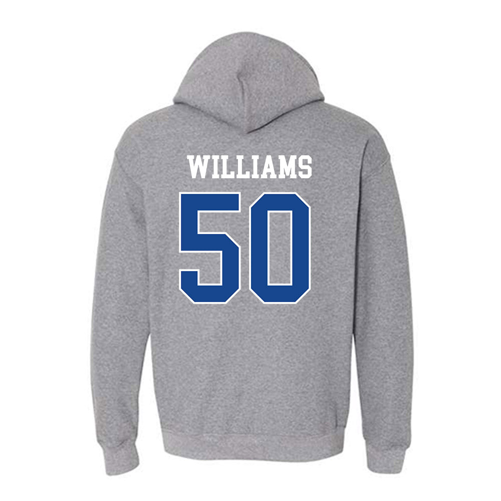 Boise State - NCAA Football : Jaden Williams - Classic Fashion Shersey Hooded Sweatshirt-1