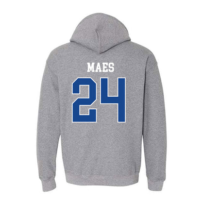 Boise State - NCAA Football : AJ Maes - Classic Fashion Shersey Hooded Sweatshirt-1