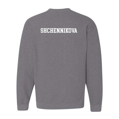 Boise State - NCAA Women's Gymnastics : Kristina Shchennikova - Classic Fashion Shersey Crewneck Sweatshirt-1